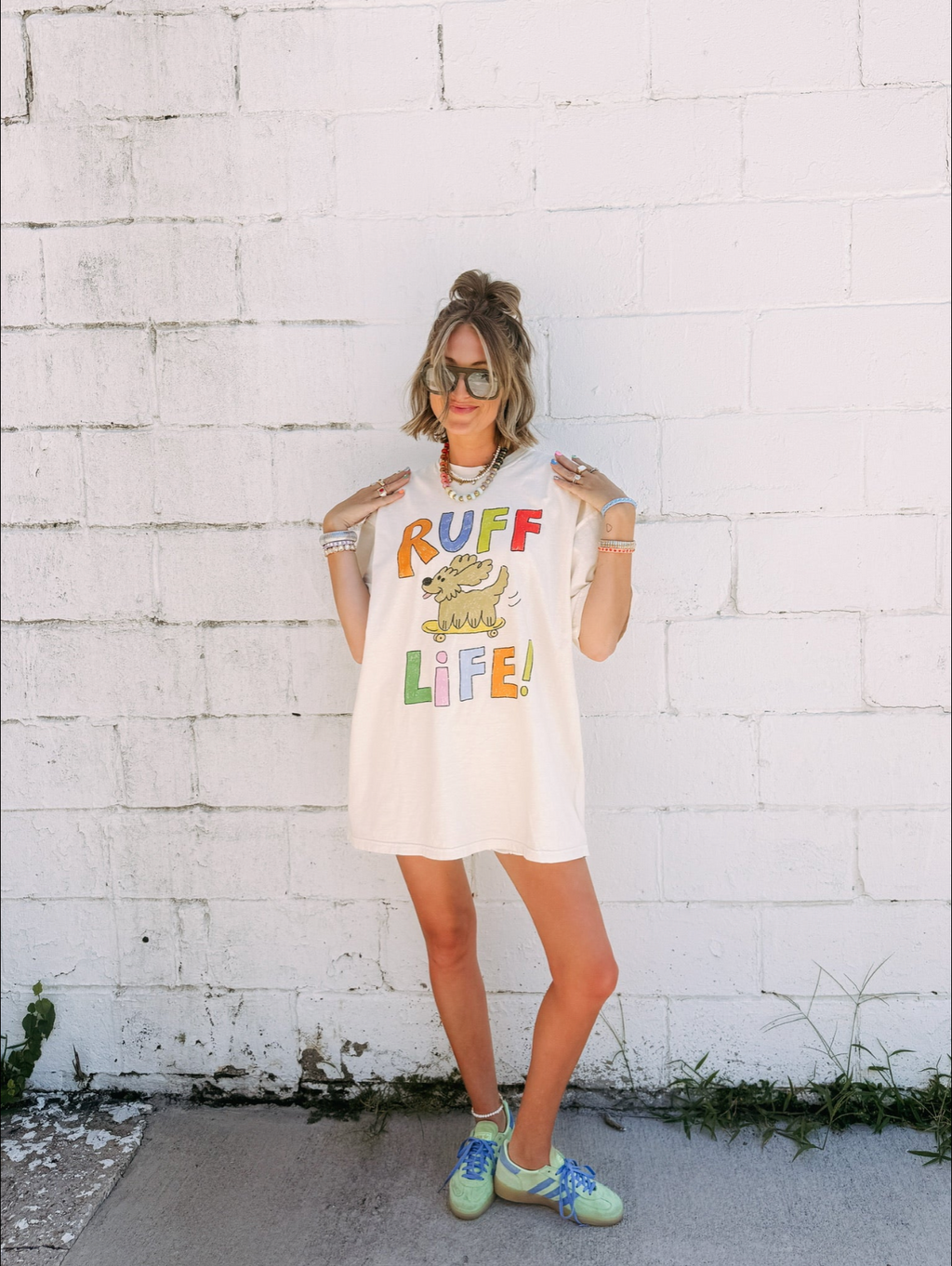 Ruff Life Graphic Tee - Ivory