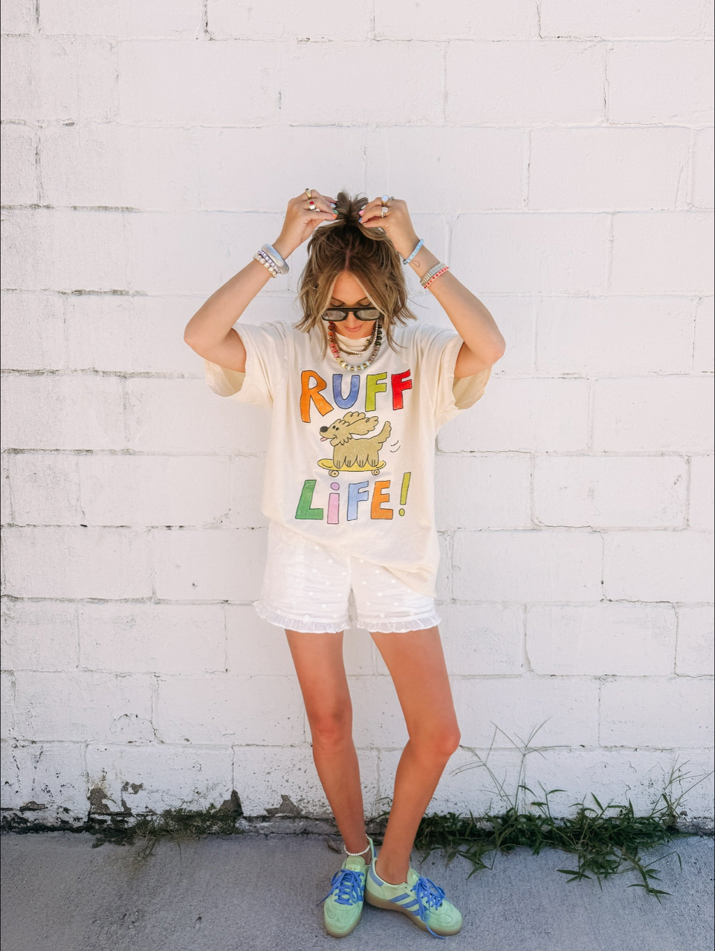 Ruff Life Graphic Tee - Ivory