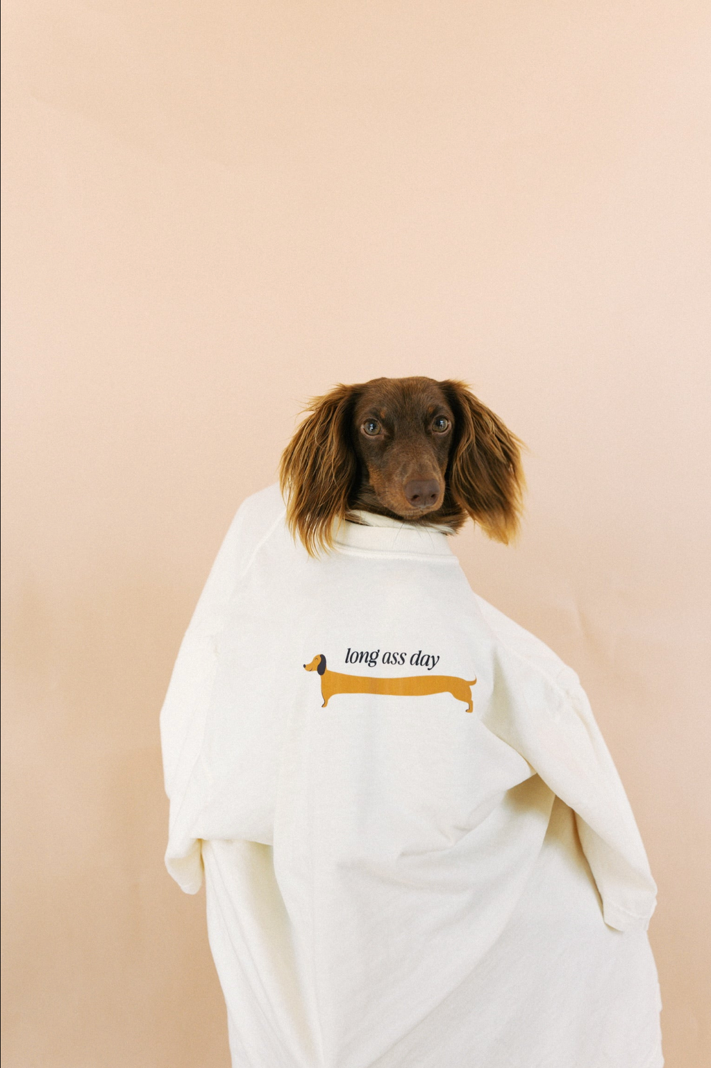 Long Ass Day Graphic Tee - Ivory