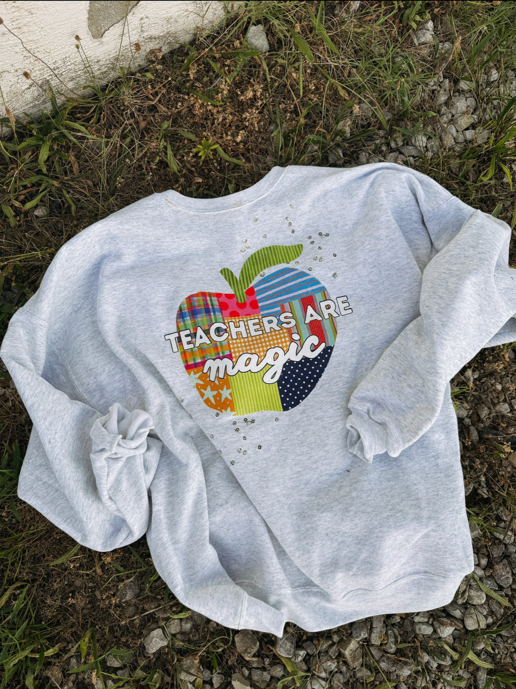 Teachers Are Magic Sweatshirt - Ash