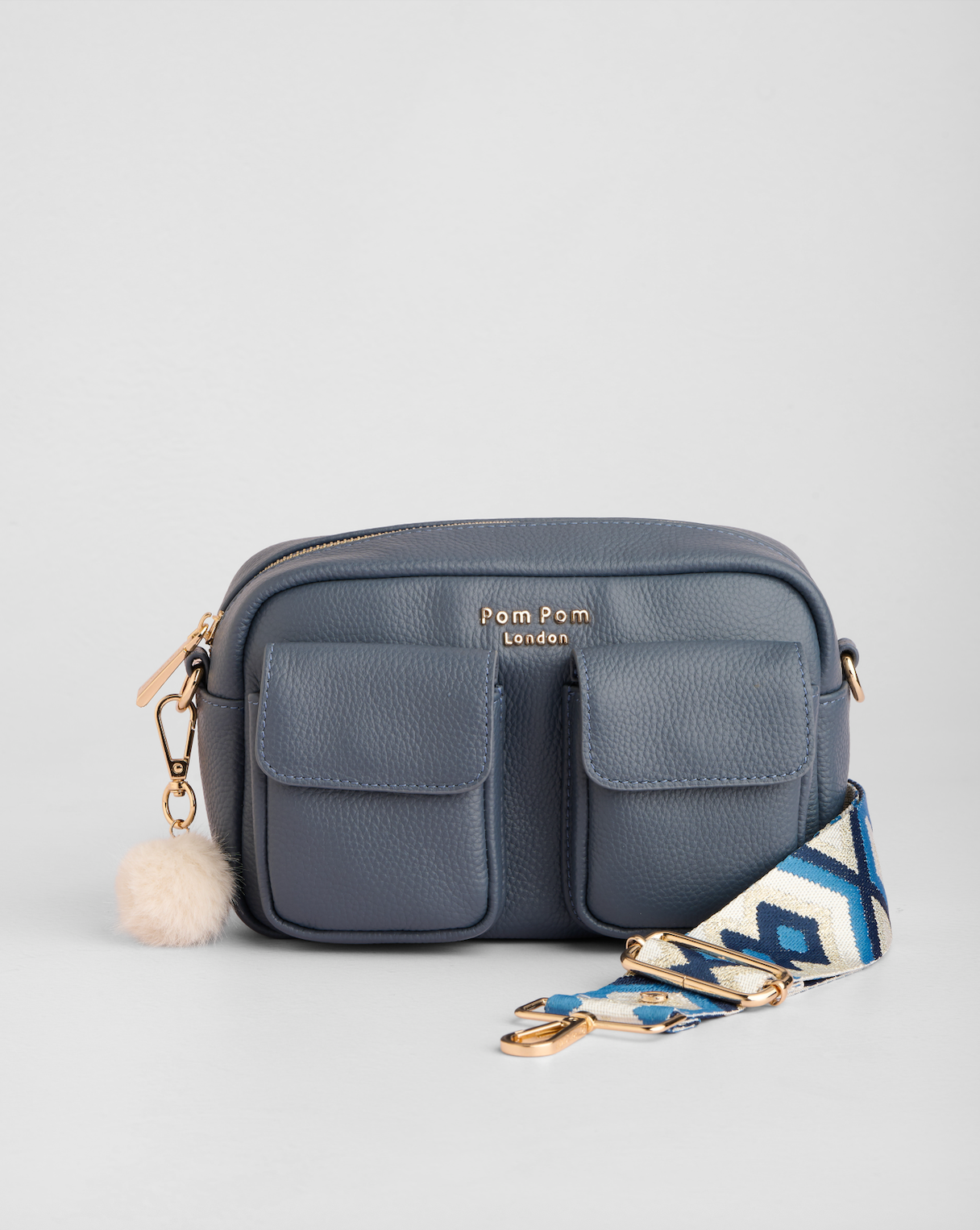Chiswick Cargo Bag Slate Blue
