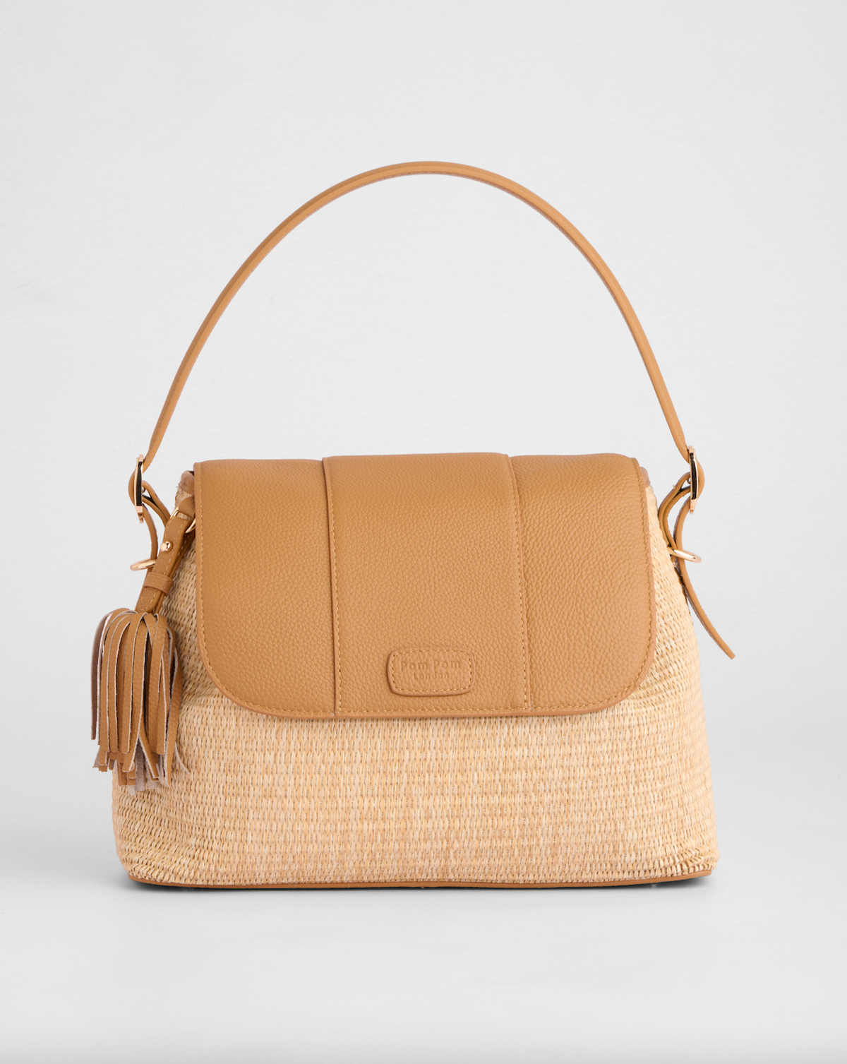 Pom Pom London Strand Raffia Maple