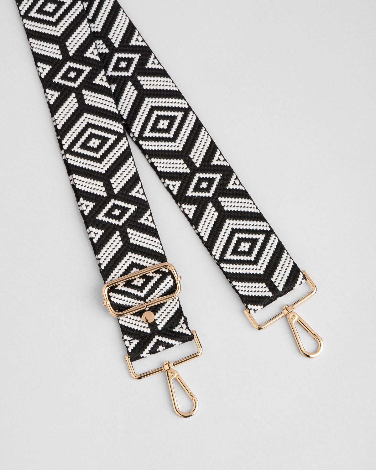 Strap Black & White Diamond