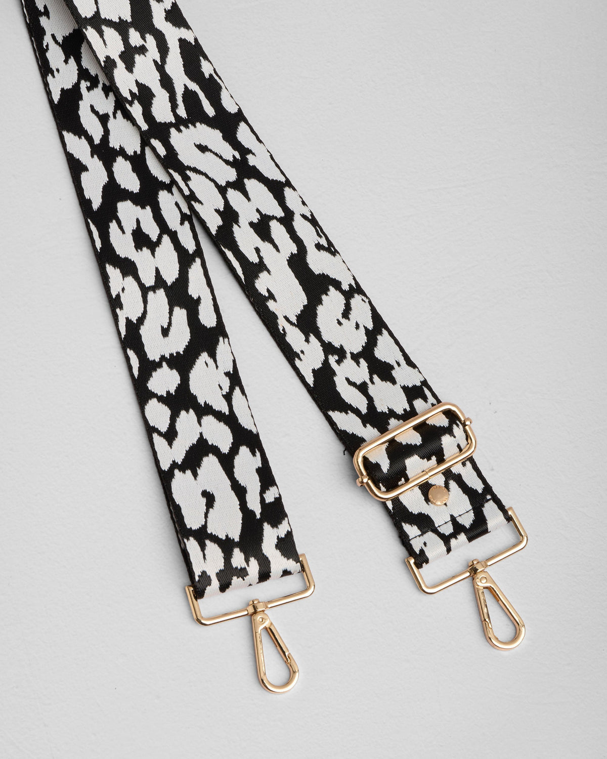 Strap Black & White Leopard