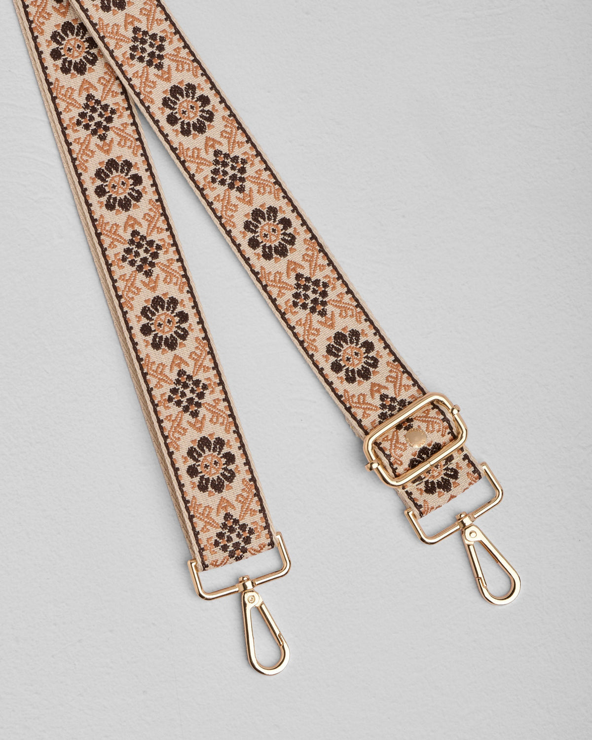 Strap Chestnut Daisy Weave