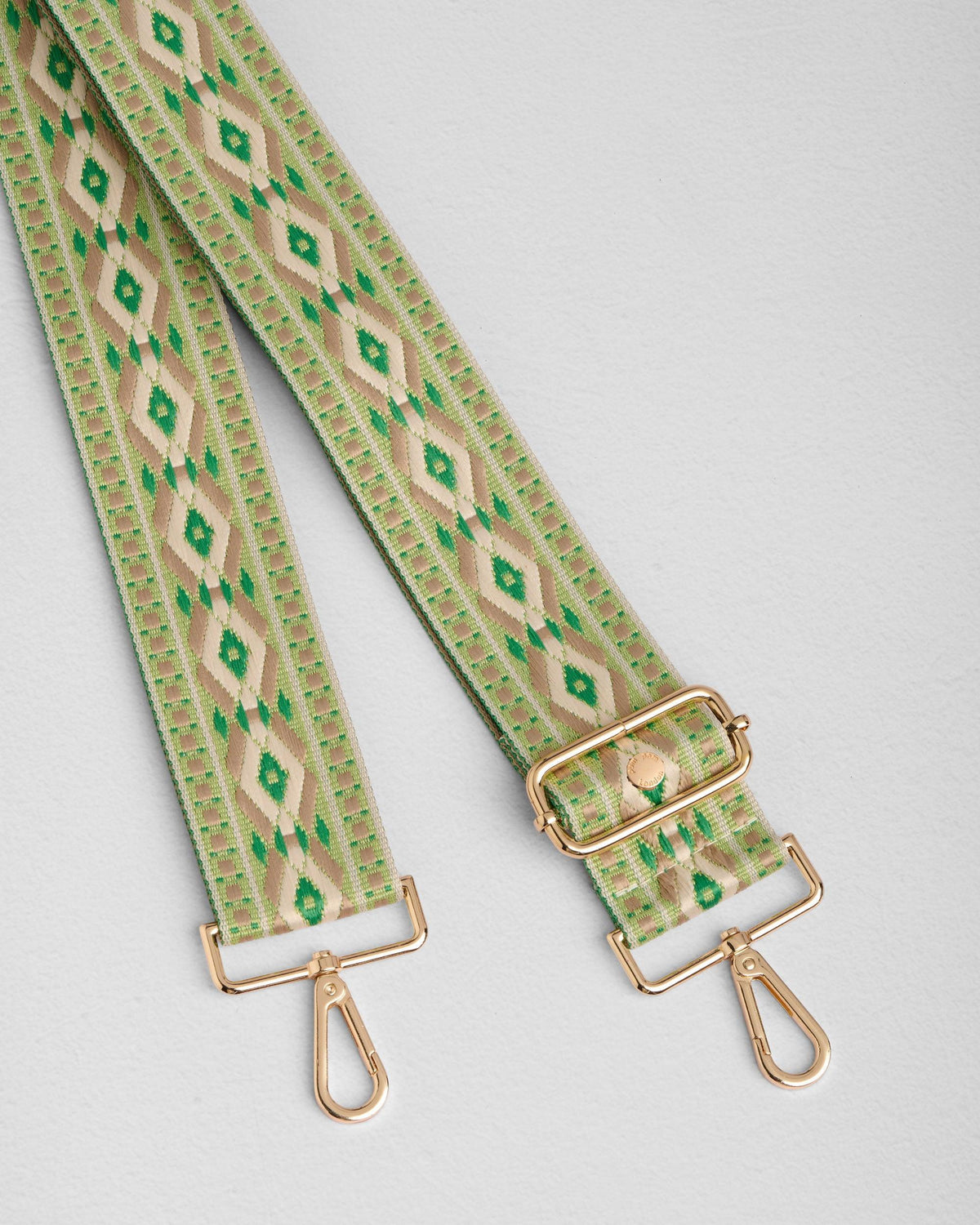 Strap Frog Green Embroidered
