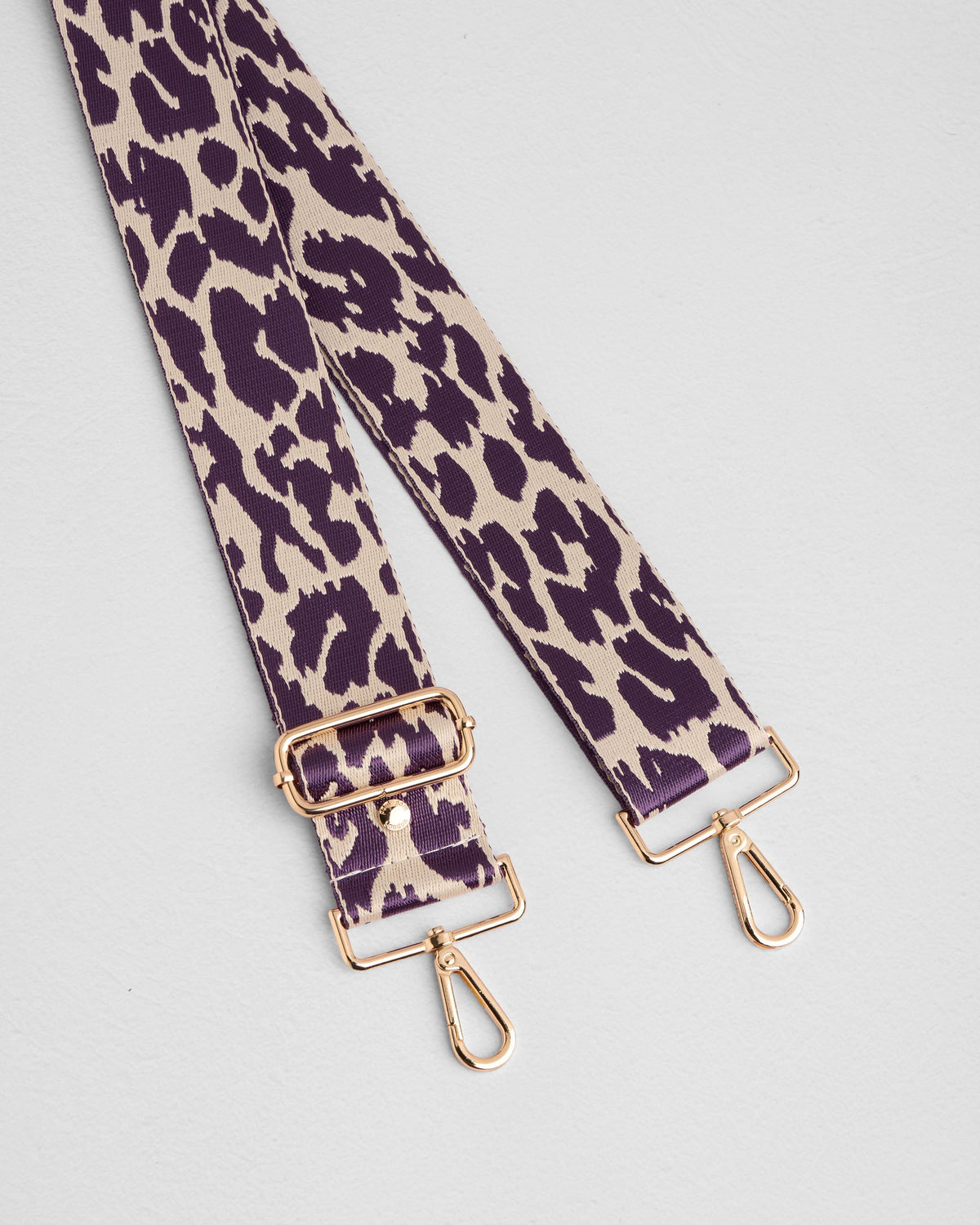 Strap Plum Leopard
