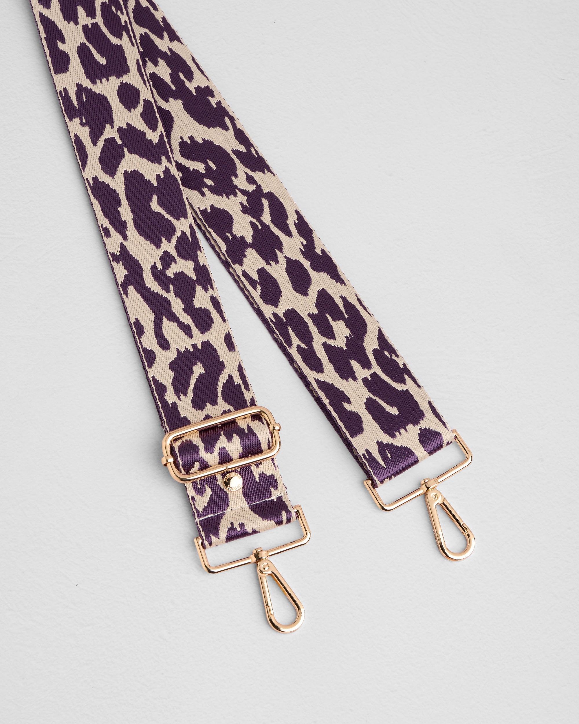Strap Plum Leopard