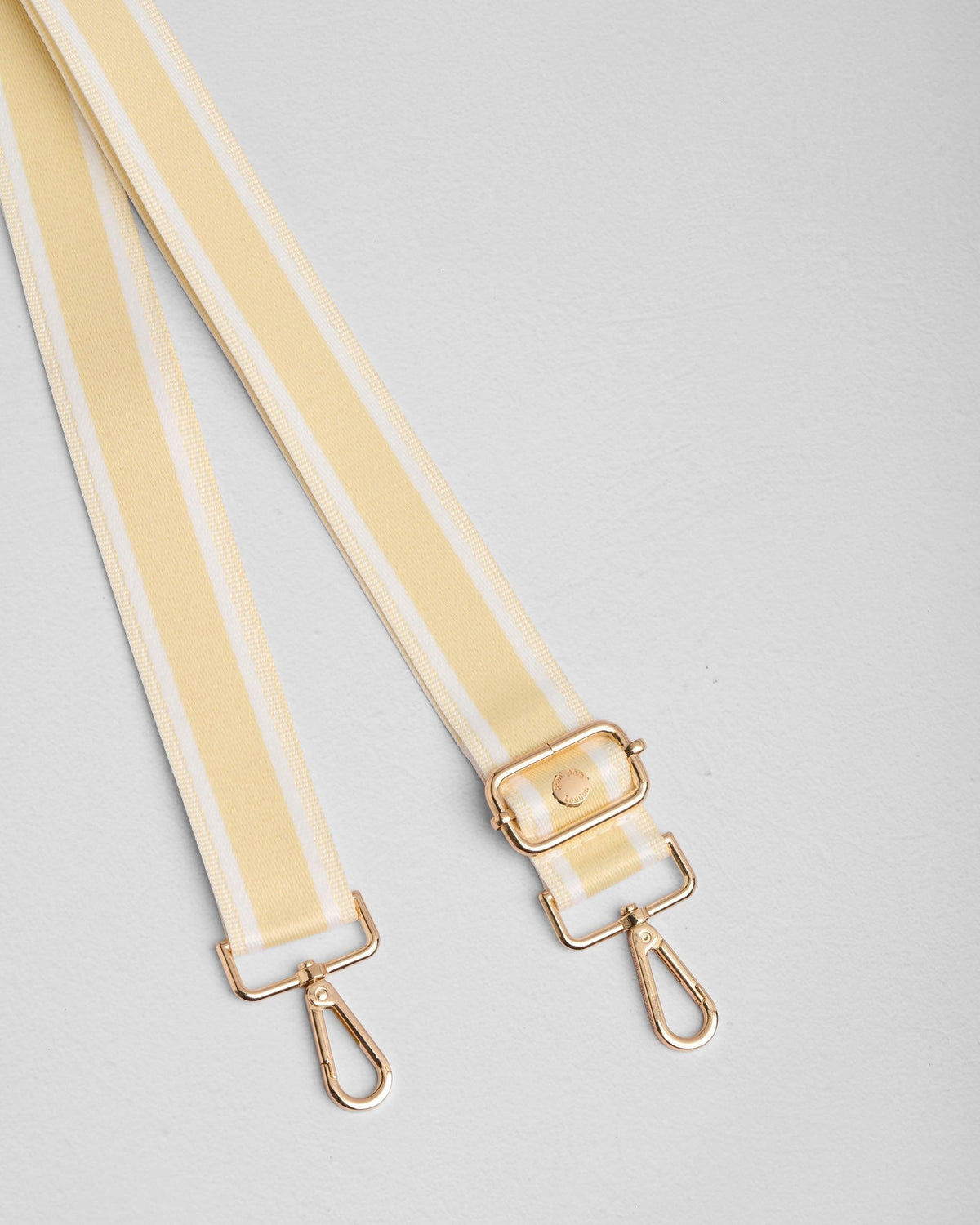 Strap Straw & White Stripe