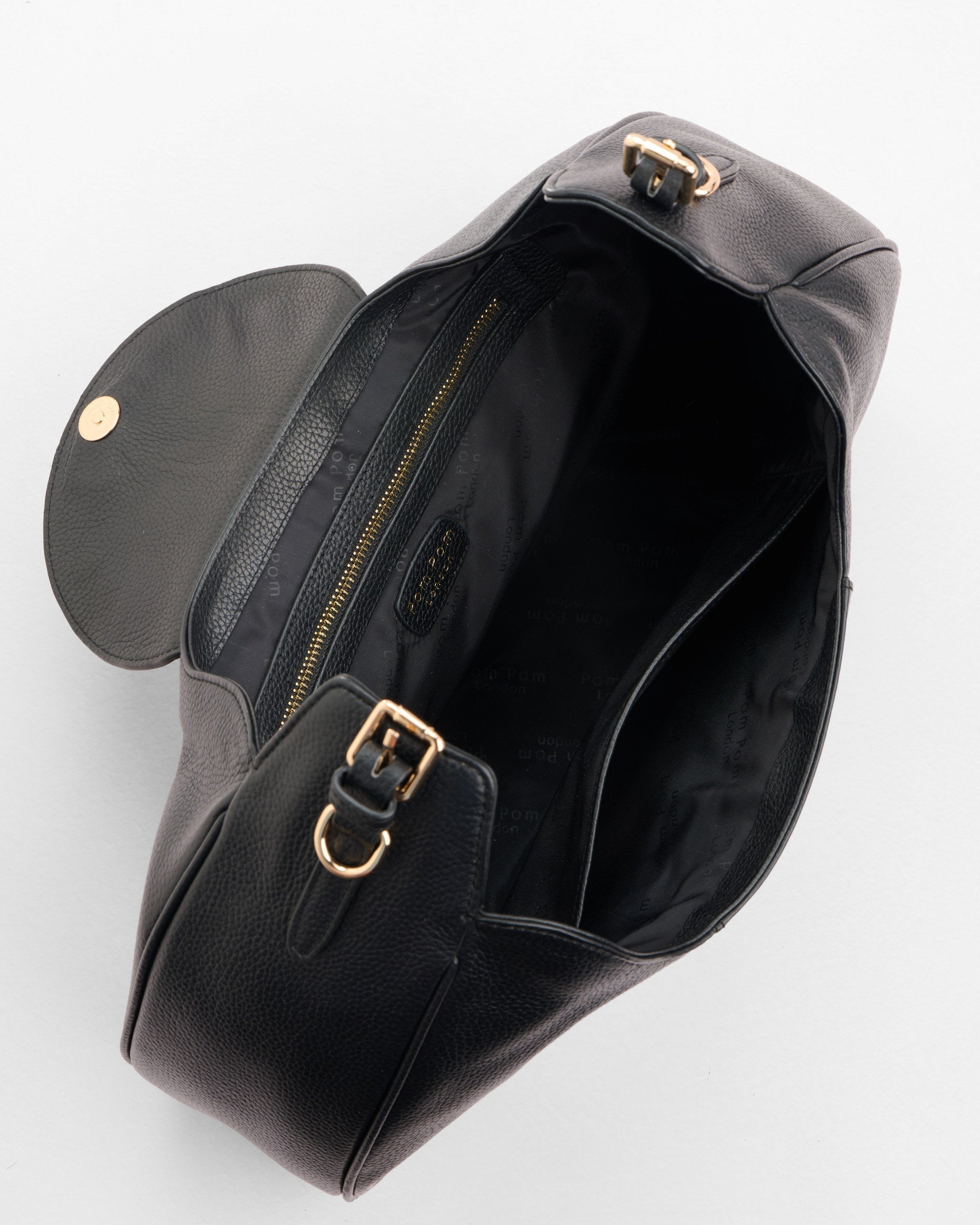 Pom Pom London Sunbury Bag Black