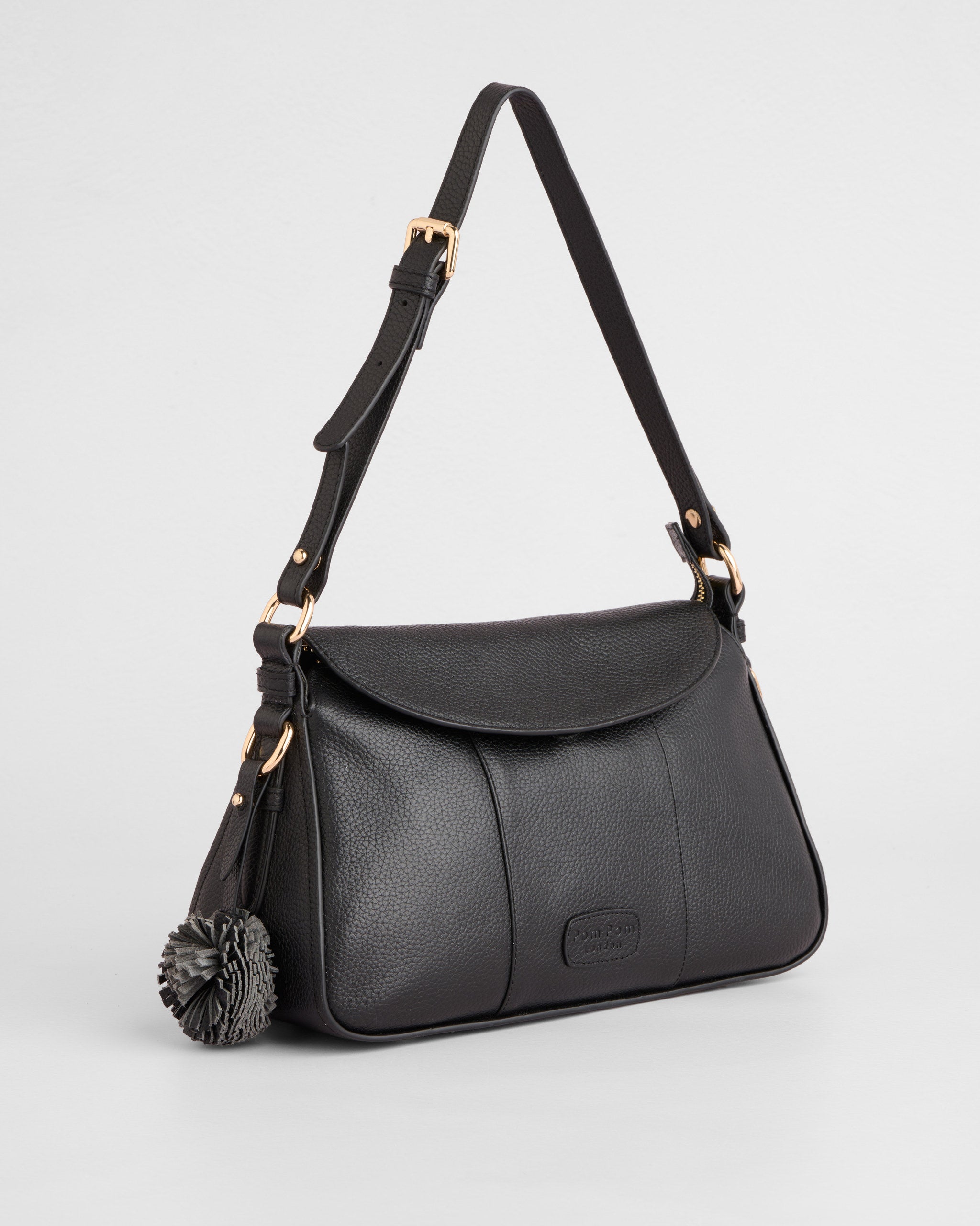 Pom Pom London Sunbury Mini Bag Black