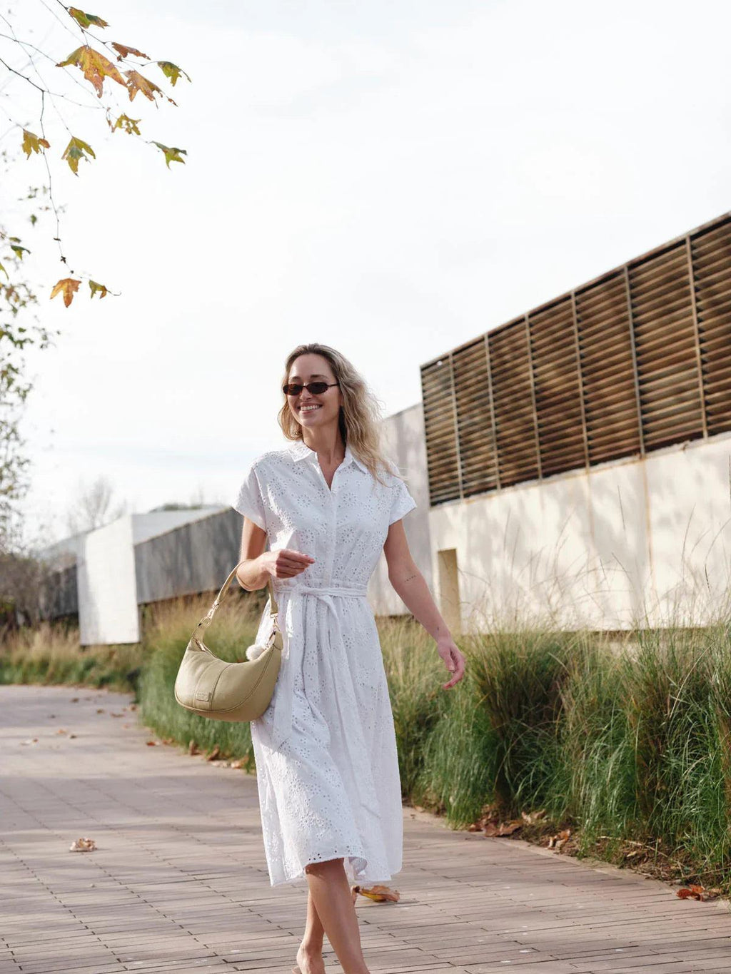 Sutton Sling Bag Pale Fern