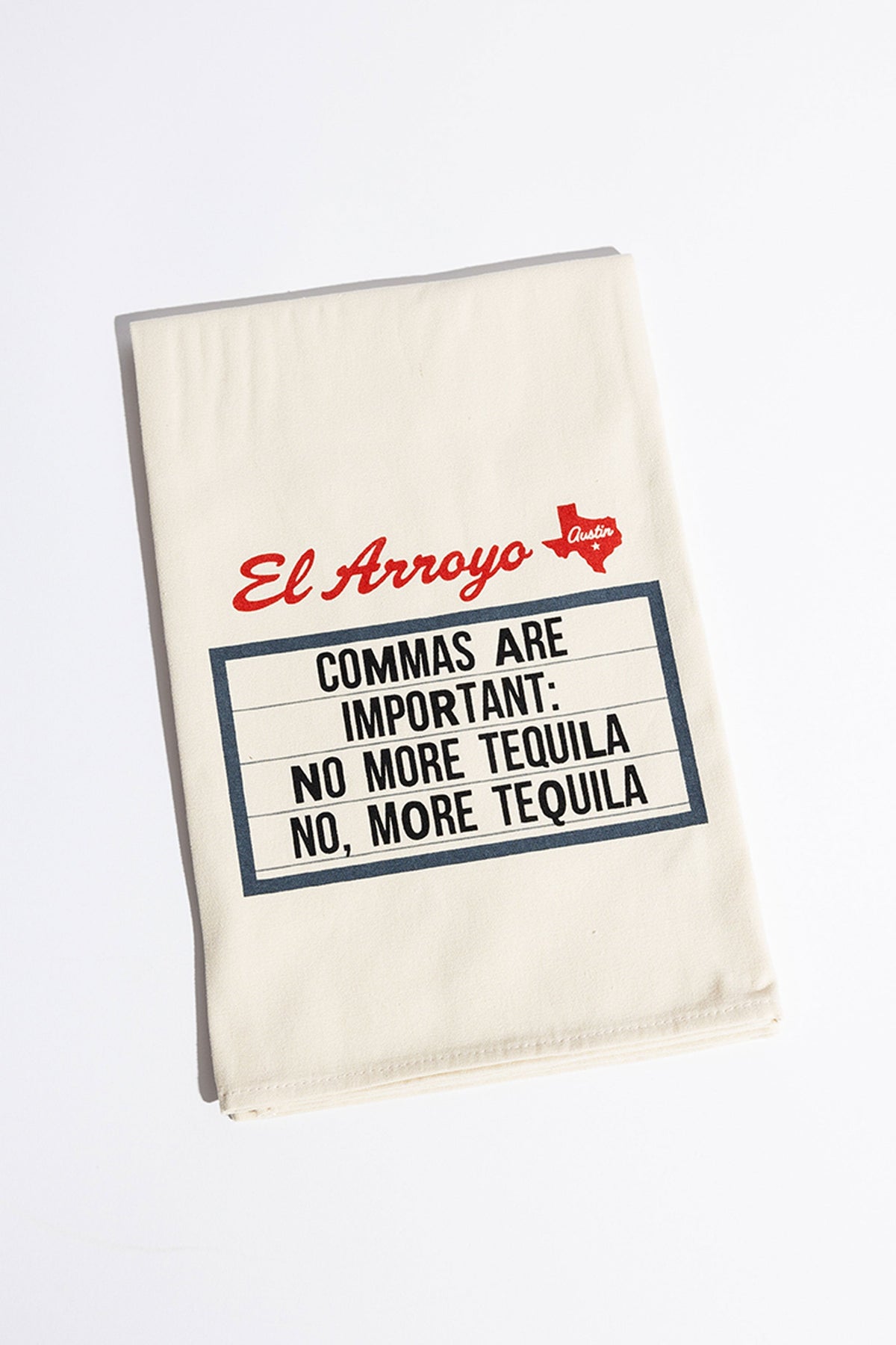 Tea Towel - Commas Are Important