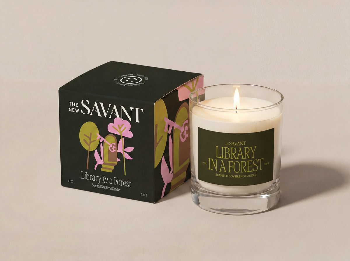 Library in a Forest 8oz