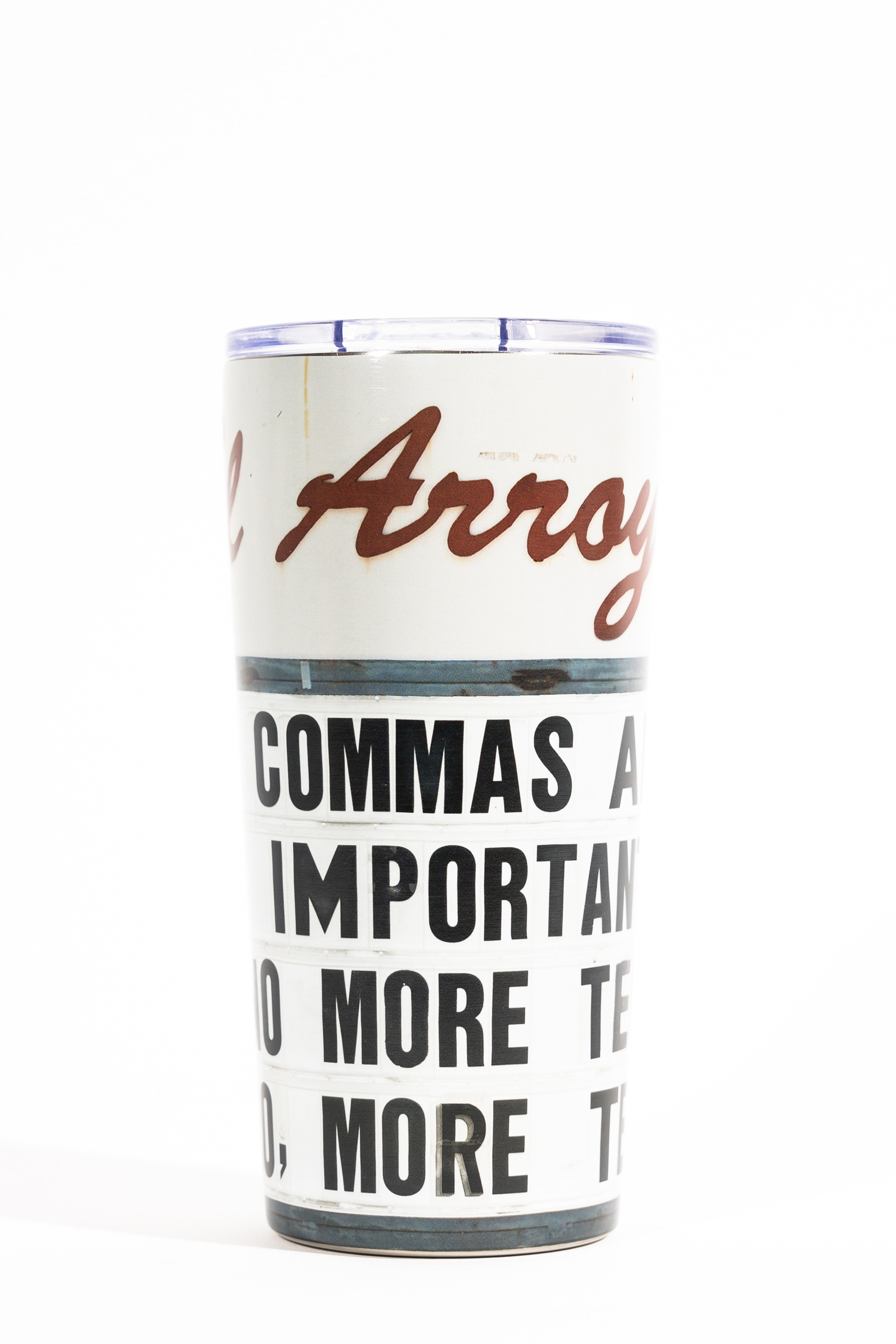 18 oz Tumbler - Commas Are Important