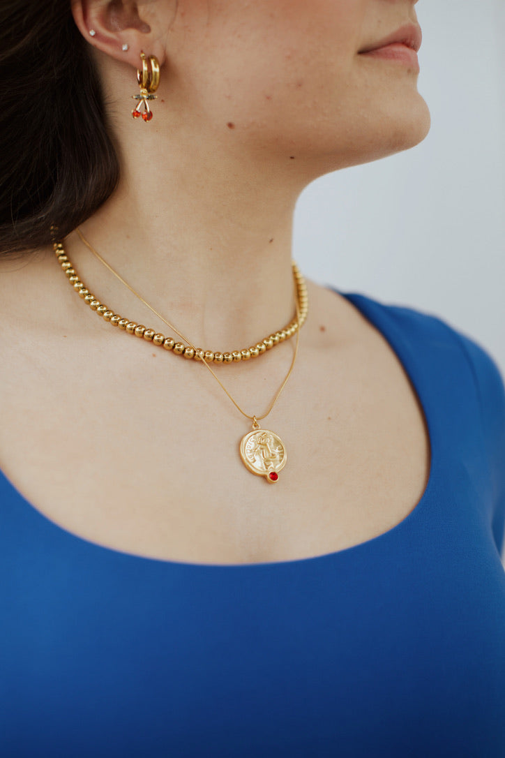 Laya Beaded Necklace || Choose Size