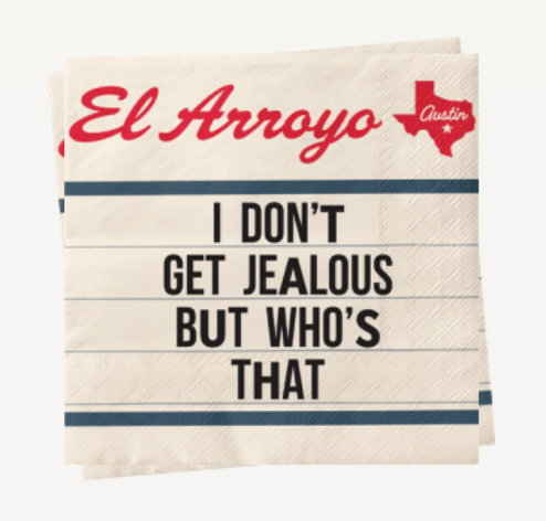 Cocktail Napkins (Set of 25) - Who's That