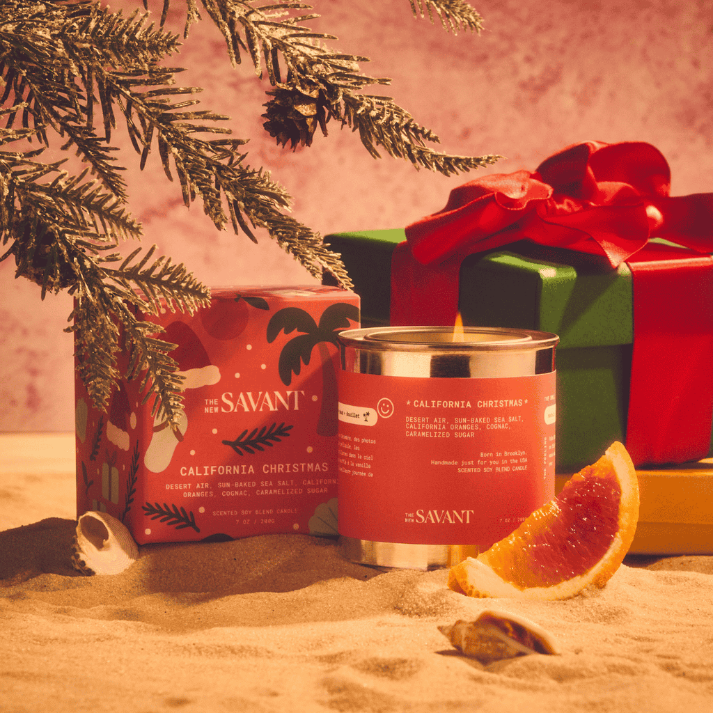 California Christmas Candle hero