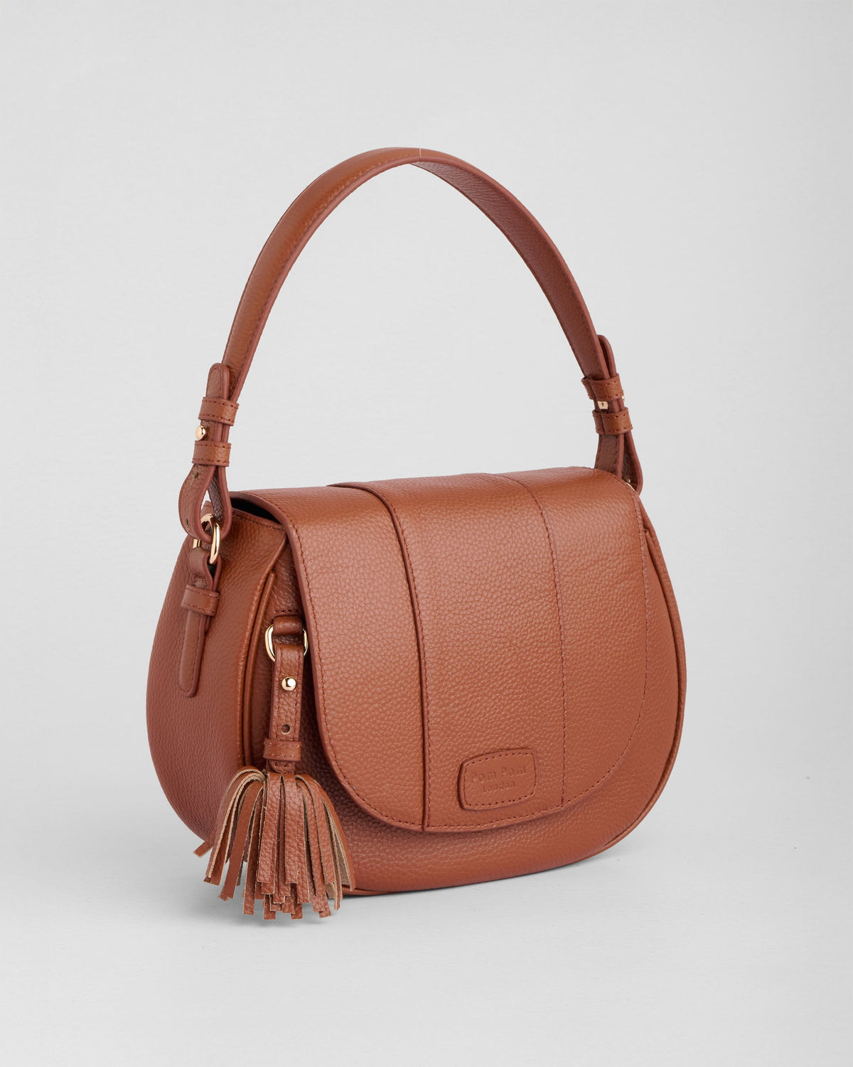 Pom Pom London Wilmington Bag Chestnut