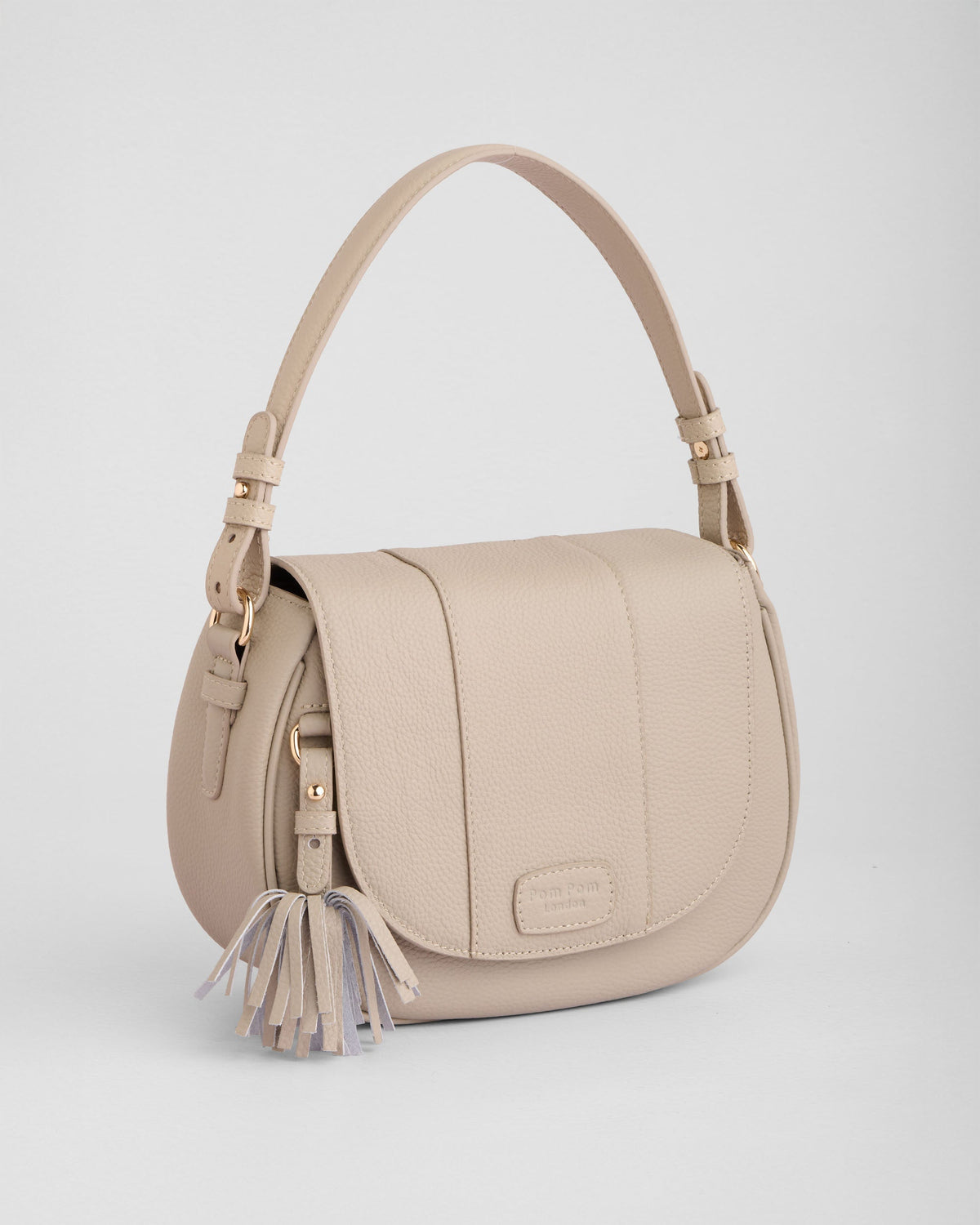 Pom Pom London Wilmington Bag Stone