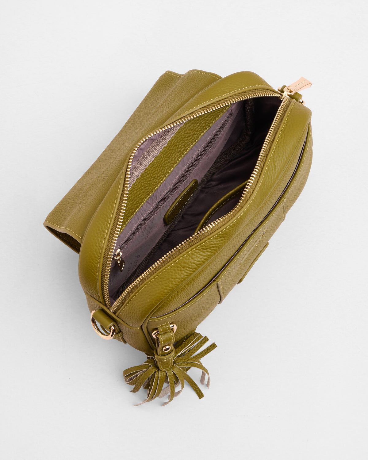 Pom Pom London Finsbury Olive Green