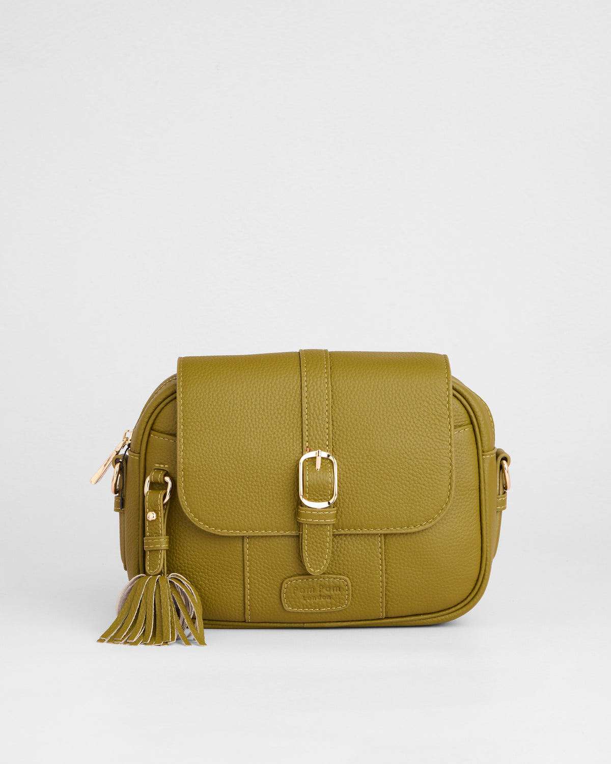 Pom Pom London Finsbury Olive Green