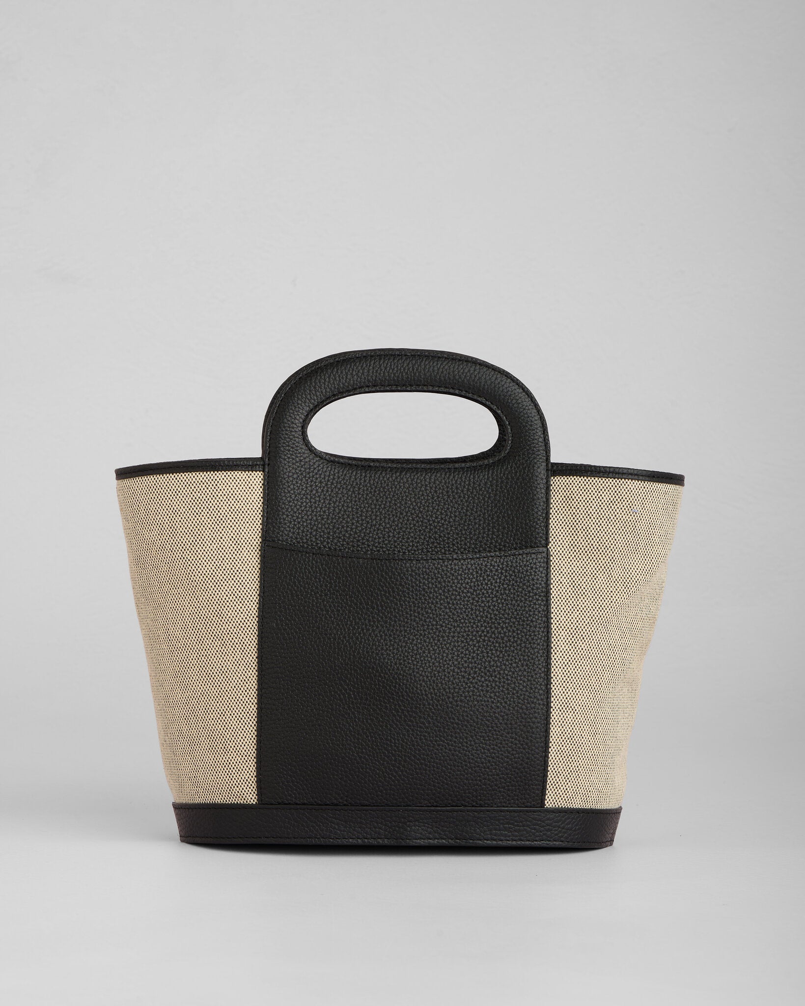 Pom Pom London Berwick Bag Canvas Black