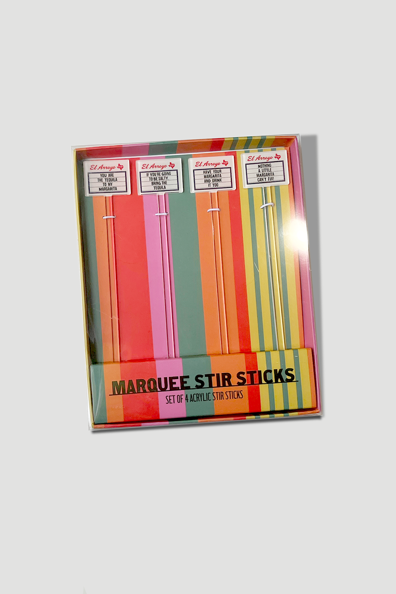 Marquee Stir Sticks - Little Margarita