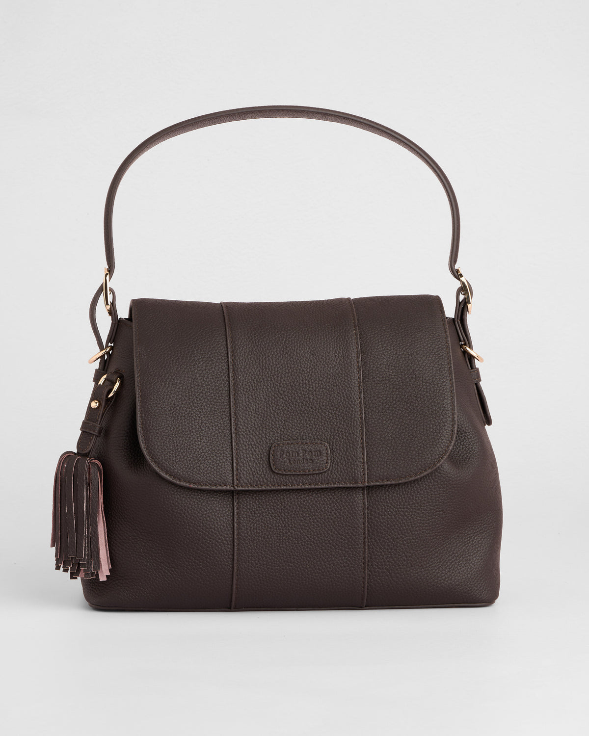 Pom Pom London Strand Chocolate Plum