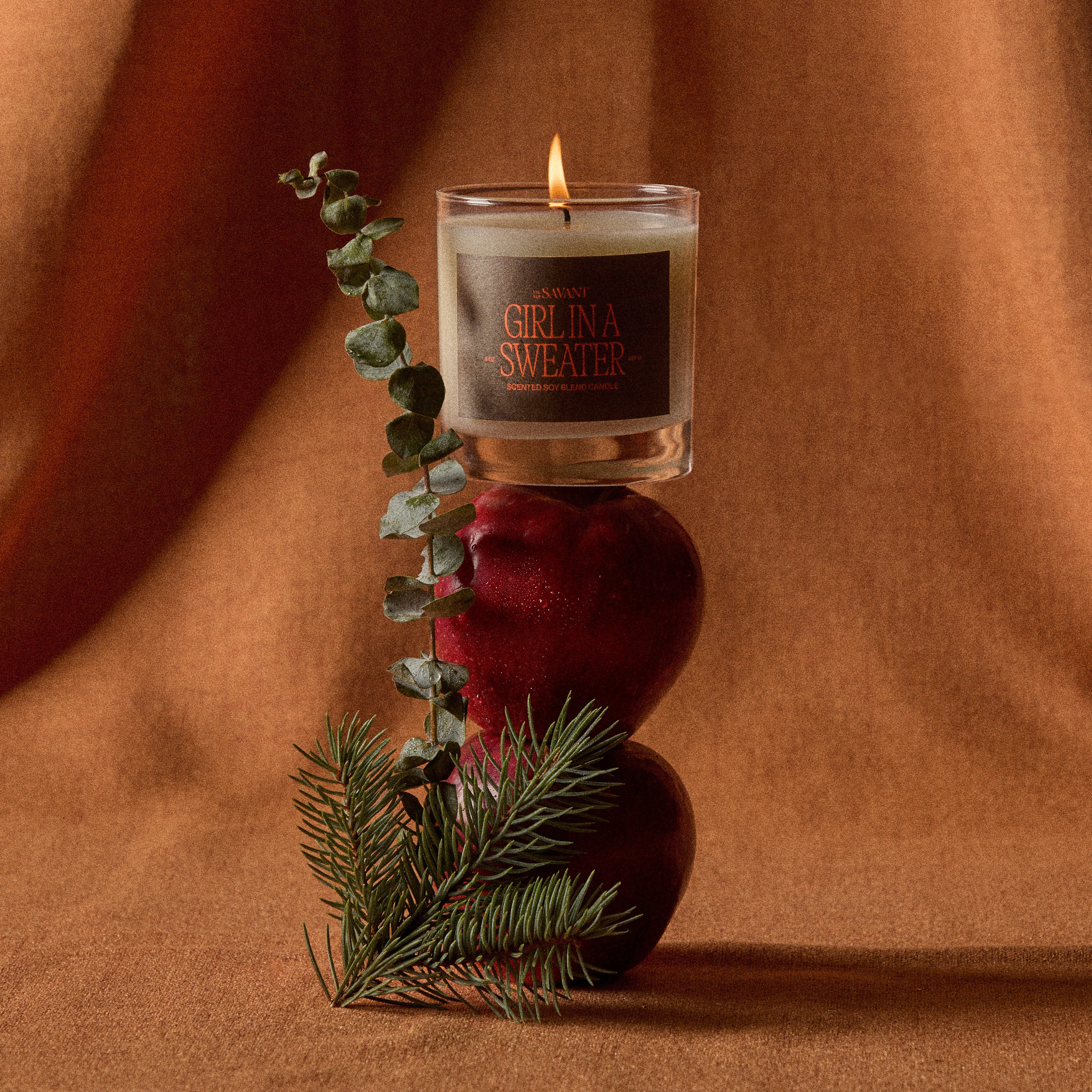 The New Savant Girl in a Sweater candle
